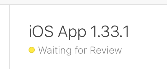 V1.33.1 Waiting for review