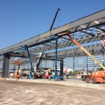 Orion Jet Center Steel Erection